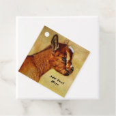 Personalisierter nigerianischer Zwerg Geschenkanhänger (Beispiel)