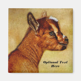 Personalisierter nigerianischer Zwerg Magnet