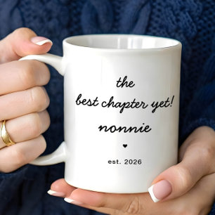 Personalisierter Nonnie-Becher Bestes Kapitel bish Kaffeetasse
