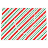 Personalisierter Nordpol Sonderlieferung Santa Große Geschenktüte (Rückseite)