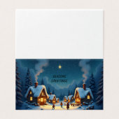 Personalisierter Nordstern 1 (Außenseite Aufgefaltet)