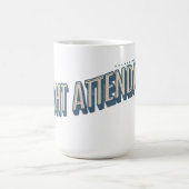 Personalisierter Not leidender Flug Attendant Tass Kaffeetasse (Mittel)