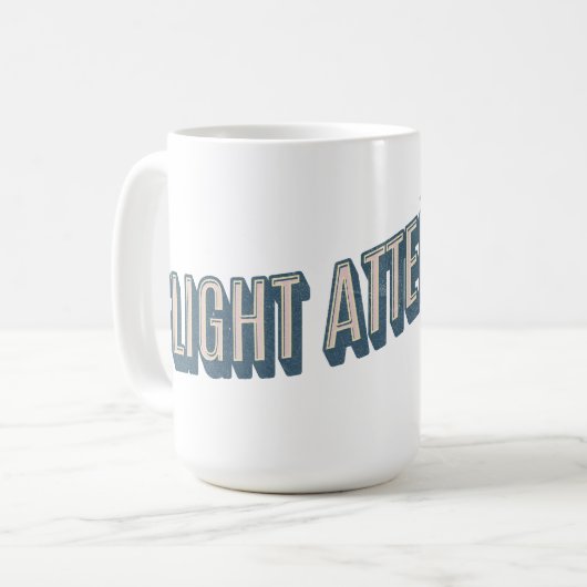 Personalisierter Not leidender Flug Attendant Tass Kaffeetasse (Vorderseite Links)