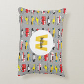 Personalisierter Notarverkehr Dekokissen (Rückseite(Vertikal))