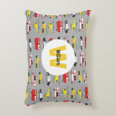 Personalisierter Notarverkehr Dekokissen (Vorderseite(Vertikal))