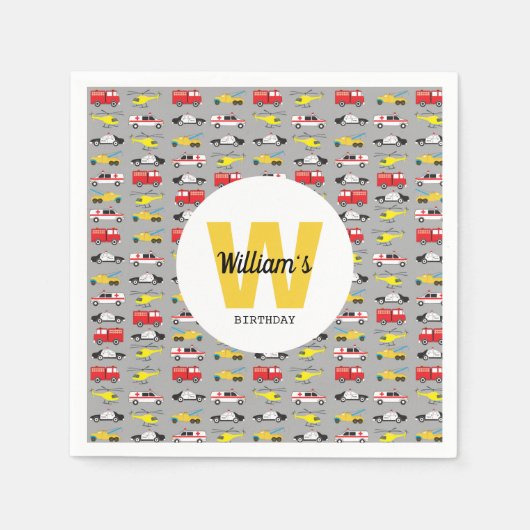 Personalisierter Notarverkehr Serviette (Vorderseite)