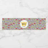 Personalisierter Notarverkehr Wasserflaschenetikett (Einzelnes Label)