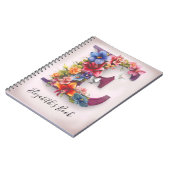 Personalisierter Notebook-Letter E Notizblock (Linke Seite)