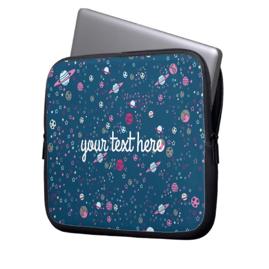 Personalisierter Notebook-Sleeve Laptopschutzhülle (Vorderseite Links)