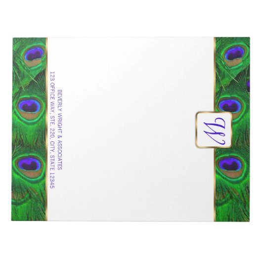 Personalisierter Notepad-Notizblock Notizblock (Vorderseite)