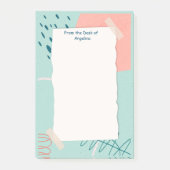 Personalisierter Notepad Post Post-it Klebezettel (Vorderseite)