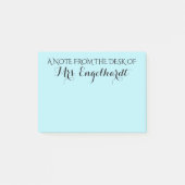 PERSONALISIERTER NOTIZBLOCK (Vorderseite)