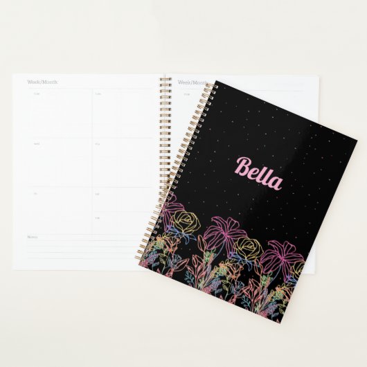 Personalisierter Notizbuch mit individuellem Namen Planer (Anzeige)