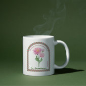 Personalisierter November - Geburtsmonat - Blume Kaffeetasse