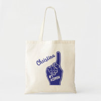 Personalisierter Nr.eine Admin-Schaum-Finger