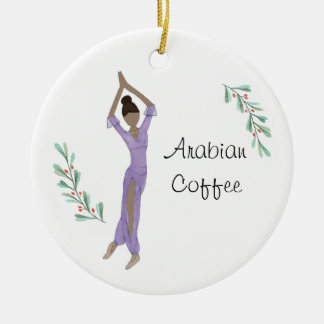 Personalisierter Nussknacker Arabian Keramik Ornament