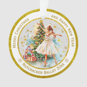 Personalisierter Nussknacker-Ballett-Weihnachten - Ornament