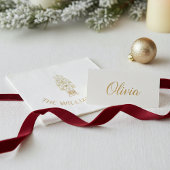 Personalisierter Nussknacker-Foil mit Stempelung f Servietten Mit Folie