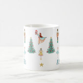 Personalisierter Nutcracker & Ballerina Niedliche Kaffeetasse (Mittel)