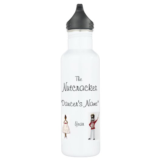 Personalisierter Nutcracker Ballet Keepake bleifre Edelstahlflasche (Rechts)
