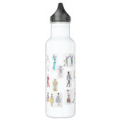 Personalisierter Nutcracker Ballet Keepake bleifre Edelstahlflasche (Links)