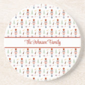 Personalisierter Nutcracker Ballet Music Holiday D Getränkeuntersetzer (Vorne)