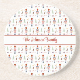 Personalisierter Nutcracker Ballet Music Holiday D Getränkeuntersetzer