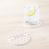 Personalisierter Nutcracker Ballet Music Holiday D Getränkeuntersetzer (Seite)