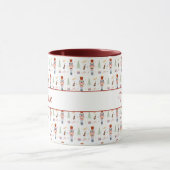 Personalisierter Nutcracker Ballet Music Holiday Tasse (Zentrum)