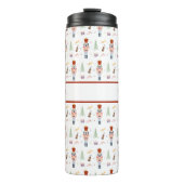 Personalisierter Nutcracker Ballet Music Holiday Thermosbecher (Vorderseite)