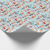 Personalisierter Nutcracker Ballett Multikulturell Geschenkpapier (Ecke)