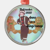 Personalisierter Nutcracker - Fingerfang Ornament Aus Metall (Vorne)