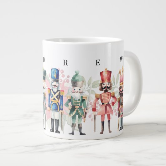 Personalisierter Nutcracker Jumbo-Tasse (Vorderseite Rechts)