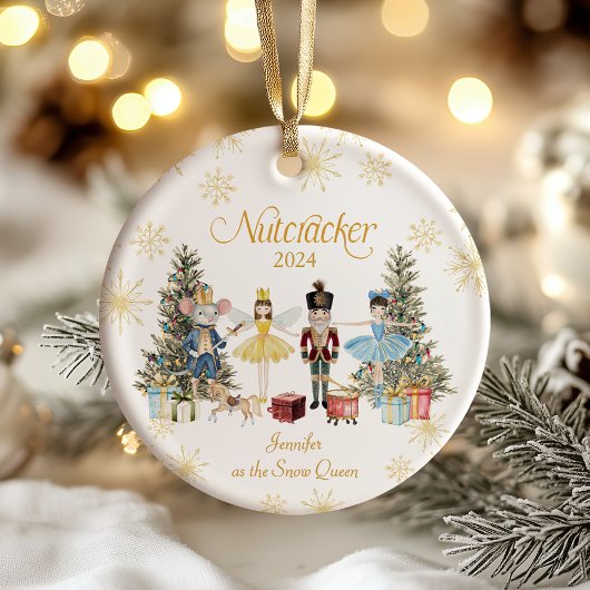 Personalisierter Nutcracker Keramik Ornament