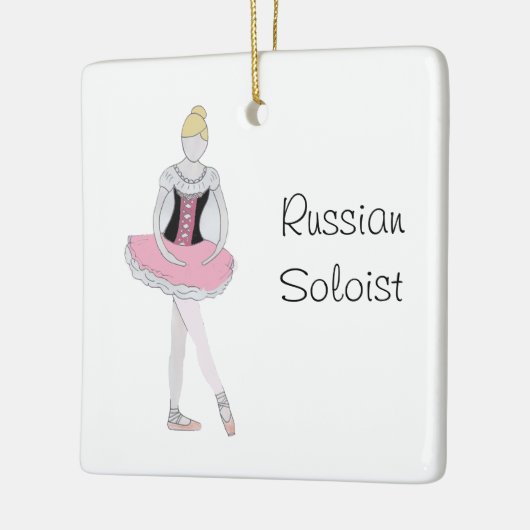 Personalisierter Nutcracker Keramikornament (Links)