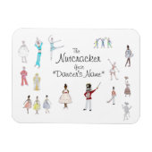 Personalisierter Nutcracker Magnet (Horizontal)