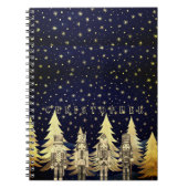 Personalisierter Nutcracker Night Gold Weihnachtsb Notizblock (Vorderseite)