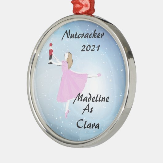 Personalisierter Nutcracker Ornament Aus Metall (Links)