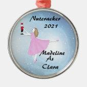 Personalisierter Nutcracker Ornament Aus Metall (Vorne)