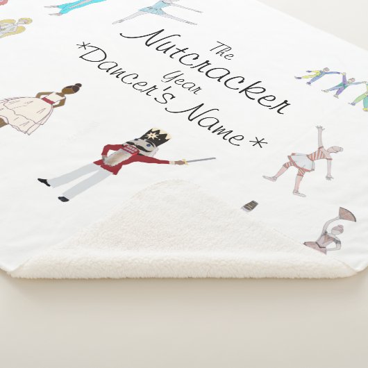 Personalisierter Nutcracker Sherpadecke (3/4)