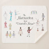 Personalisierter Nutcracker Sherpadecke (Vorderseite (Horizontal))