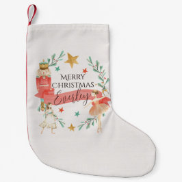 Personalisierter Nutcracker Thema Weihnachten Stru Kleiner Weihnachtsstrumpf