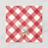 Personalisierter Nutcracker Weihnachtsgeschenk Begleitkarte (Rückseite)