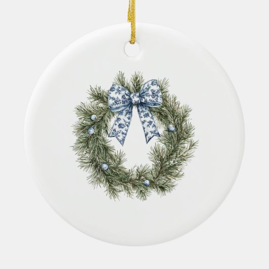 Personalisierter Nutcracker Weihnachtsjunge Keramik Ornament (Hinten)