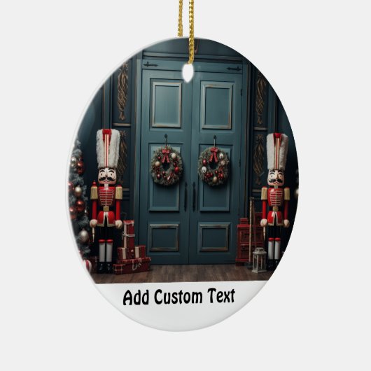 "Personalisierter Nutcracker Weihnachtsschmuck (Rechts)