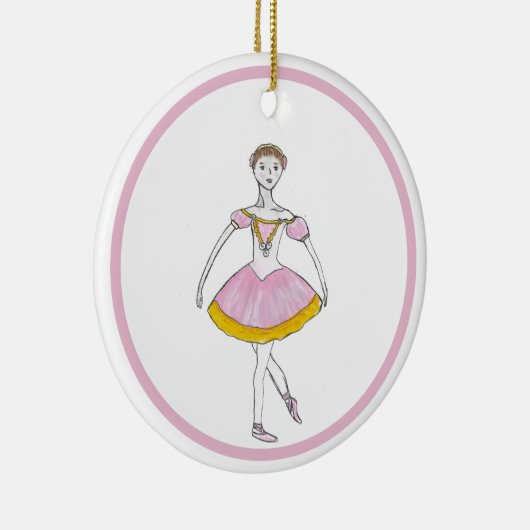 Personalisierter Nutcracker Zucker Pflaumenfrucht Keramik Ornament (Rechts)