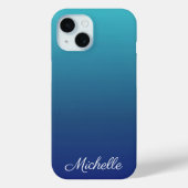 Personalisierter Ober-Farbverlauf Case-Mate iPhone Hülle (Rückseite)
