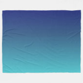Personalisierter Ober-Farbverlauf Fleecedecke (Vorderseite (Horizontal))