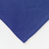Personalisierter Ober-Farbverlauf Fleecedecke (Ecke)