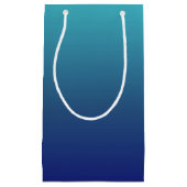 Personalisierter Ober-Farbverlauf Kleine Geschenktüte (Vorderseite)